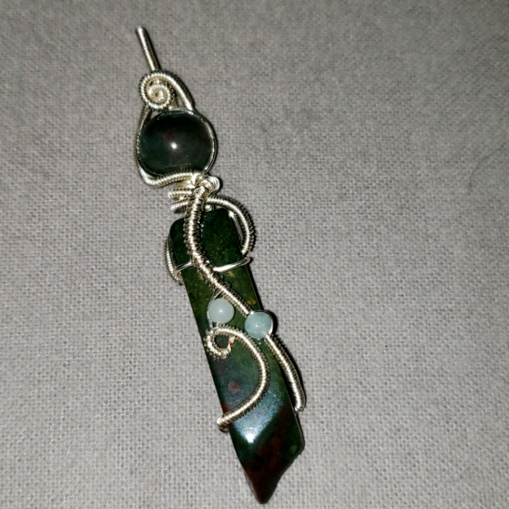 Bloodstone Pendant